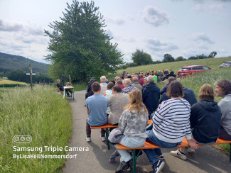 Pfingstmontag am Kreuzstein