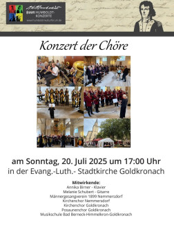 Konzert der Chöre 2025