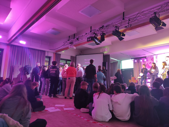 Bild vom Crowdsinging 