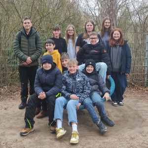 Foto der Konfirmanden auf dem KonfiCastle 